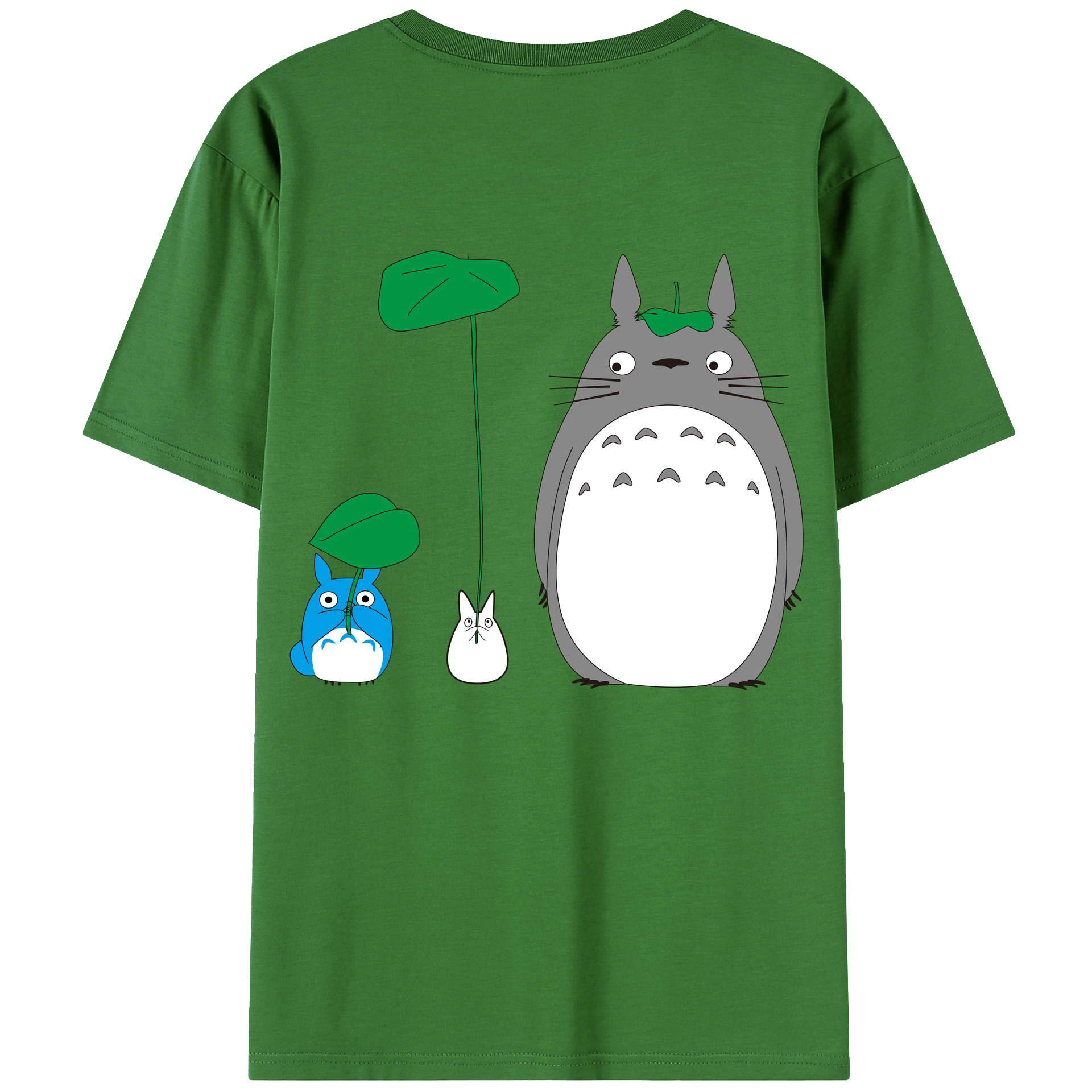 （画像用） となりのトトロ 草壁メイ 草壁サツキ My Neighbor Totoro Satsuki Kusakabe Mei Kusakabe レディース半袖Tシャツ(バックプリント)
